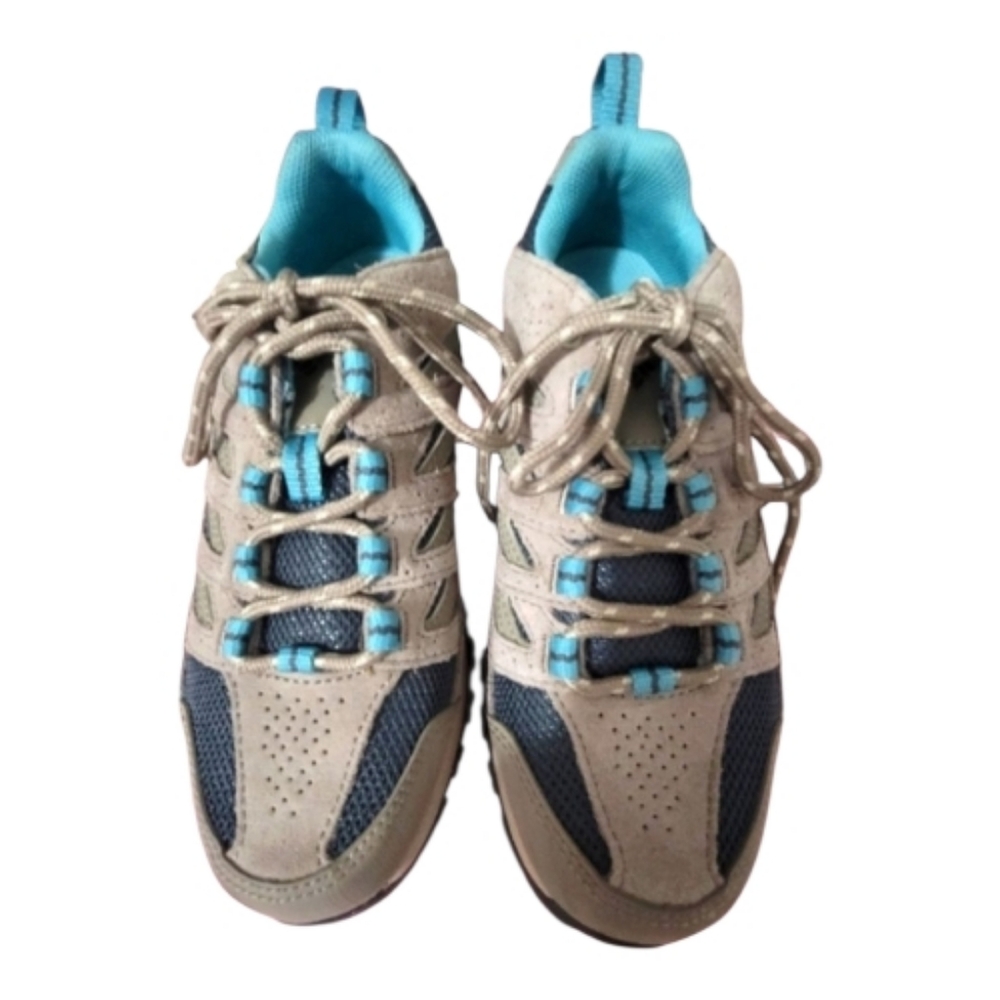 Columbia Women's Athletic Hiking  Shoes in Gray and Teal
